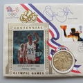 1996 Centennial Olympic Games Gold Medal Winners First Day PNC Cover - Steve Ovett - Benham