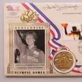 1996 Centennial Olympic Games Gold Medal Winners First Day PNC Cover - Anita Lonsbrough - Benham
