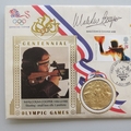 1996 Centennial Olympic Games Gold Medal Winners First Day PNC Cover - Malcolm Cooper - Benham