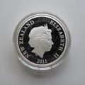 2011 New Zealand Rugby World Cup Champions Silver Proof 5 Pounds Coin - The NZ Mint