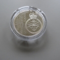 2012 Queen's Diamond Jubilee Head of Armed Forces Silver Proof 5 Pounds Coin - Alderney
