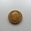 1995 VE Day 50th Anniversary Brilliant Uncirculated 5 Pounds Coin - Gibraltar