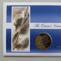 2003 Queen's Coronation Jubilee $1 Dollar Coin Cover - Isle of Man First Day PNC Covers