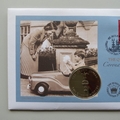 2003 The Queen's Coronation Jubilee 5 Crowns Coin Cover - St Helena PNC First Day Covers - Sceptre