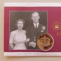 2003 The Queen's Coronation Jubilee 5 Crowns Coin Cover - Tokelau PNC First Day Covers - Scotland