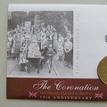 2003 Queen's Coronation Jubilee 1 Dollar Coin Cover - UK PNC First Day Covers - Royal Coins
