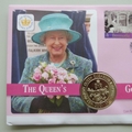 2003 Queen's Golden Jubilee 50p Pence Coin Cover - Bermuda First Day PNC Covers