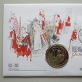2001 Queen's Golden Jubilee 50p Pence Coin & 39p Stamp Cover - Isle of Man PNC First Day Covers
