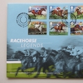 2017 A Celebration of Racehorse Legends Medal Cover - Royal Mail First Day Cover