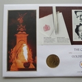 2002 Queen Elizabeth II Golden Jubilee One Penny Coin Cover - UK PNC First Day Covers
