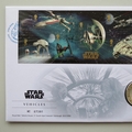 2015 Star Wars Vehicles Medal Cover - Royal Mail First Day Cover
