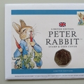 2019 Peter Rabbit 50p Pence Coin Cover - UK PNC First Day Covers