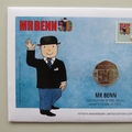 2021 Mr Benn 50th Anniversary 50p Pence Coin Cover - UK PNC First Day Covers