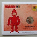 2021 Mr Benn 50 The Red Knight 50p Pence Coin Cover - UK PNC First Day Covers