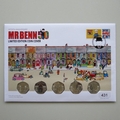 2021 Mr Benn 50th Anniversary Ultimate 50p Coin Cover - UK PNC First Day Covers