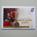 2021 Sir Walter Scott 250th Birth Anniversary 2 Pounds Coin Cover - UK PNC First Day Covers