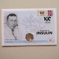 2021 Insulin Discovery 100 Years 50p Pence Coin Cover - UK PNC First Day Covers