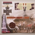 2006 Rorke's Drift Victoria Cross 50p Pence Coin Cover - Benham Signed UK PNC First Day Covers