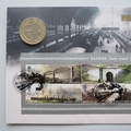 2006 IK Brunel's Paddington Station 2 Pounds Coin Cover - Benham Signed UK PNC First Day Covers