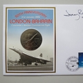 2006 Concorde 30th Anniversary Maiden Commercial Flight Medal Cover - UK PNC First Day Covers