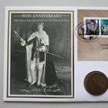 2006 Edward VIII Accession 70th Anniversary 1 Penny Coin Cover - Benham Signed First Day Covers