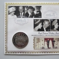 2007 Royal Diamond Wedding Anniversary Crown Coin Cover - Benham Signed First Day Covers
