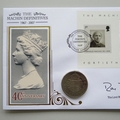 2007 Machin Definitives 40th Anniversary Half Crown Coin Cover - Benham Signed First Day Covers