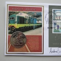 2007 World of Inventions Napier Deltic Crown Coin Cover - Benham Signed UK PNC First Day Covers