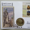 2008 Belfast Granted City Status Medal Cover - Benham Signed UK PNC First Day Covers