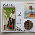 2009 Celebrating Wales 1 Dollar Coin Cover - Benham Signed UK PNC First Day Covers