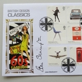 2009 British Design Classics One Penny Coin Cover - Benham Signed UK PNC First Day Covers