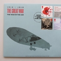 2017 The Great War Centenary  2 Pounds Coin Cover - The War In The Air - Royal Mail First Day Cover