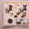2010 Battersea Dogs and Cats Shilling Coin Cover - Benham Signed UK PNC First Day Covers