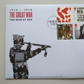 2015 The Great War Centenary 2 Pounds Coin Cover - The War At Sea - Royal Mail First Day Cover