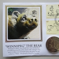 2010 Winniepeg The Bear D500 Coin Cover - Benham Signed UK PNC First Day Covers