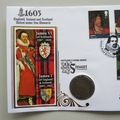 2010 Scotland's Royal House of Stewart Coin Cover - Benham Signed UK PNC