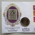 2010 King George V Royal Philately 1 Dollar Coin Cover - Benham Signed UK PNC