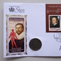 2010 The Age of the Stuarts Shilling Coin Cover - Benham Signed UK PNC First Day Covers