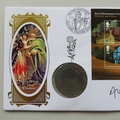 2011 William Shakespeare Silver Crown Coin Cover - Benham Signed UK PNC First Day Covers