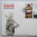 2016 The Great War Centenary 2 Pounds Coin Cover - The War On The Land - Royal Mail First Day Cover