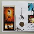 2011 We Will Rock You Brian May Medal Cover - Benham Signed UK PNC First Day Covers