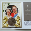 2011 The Royal Wedding Prince William 2 Pounds Coin Cover - Benham UK PNC First Day Covers