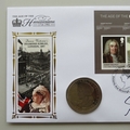 2011 The Age of the Hanoverians 1 Dollar Coin Cover - Benham Signed UK PNC