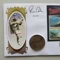 2011 The Genius of Gerry Anderson 1 Crown Coin Cover - Benham Signed UK PNC