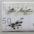 2019 Harrier Jump Jet 50th Anniversary Medal Cover - Royal Mail First Day Covers