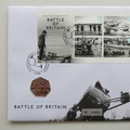 2015 Battle of Britain 50p Pence Coin Cover - 75th Anniversary - Royal Mail First Day Covers