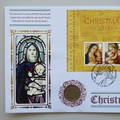 2013 Christmas Sixpence Coin Cover - Benham Signed UK PNC First Day Covers