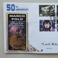 2013 Dr Who 50th Anniversary Crown Coin Cover - Benham Signed UK PNC First Day Covers