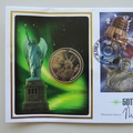 2013 Dr Who 50th Anniversary 1 Dollar Coin Cover - Benham Signed UK PNC FIrst Day Covers
