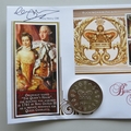 2014 Buckingham Palace 1 Crown Coin Cover - Benham Signed UK PNC First Day Covers